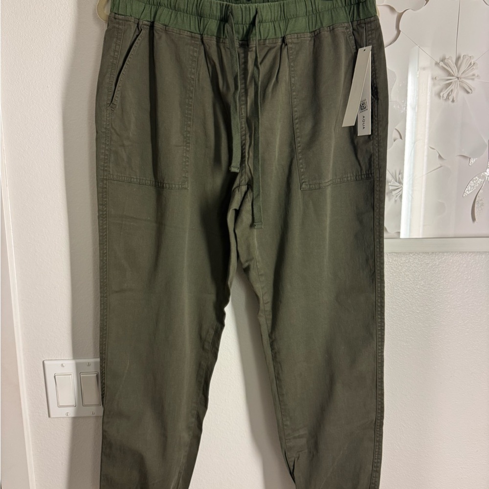 Women’s Olive Green Jogger Pants